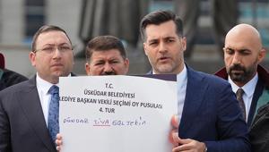 AK Partiden Üsküdar Belediyesi Başkan Vekilliği seçimi için suç duyurusu