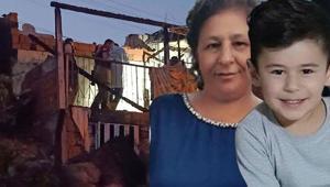 Kahreden olay Yiğiti kurtarmak için geri döndü... Cansız bedeni torununun üzerinde bulundu