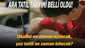 Okullar ne zaman açılacak, yaz tatili ne zaman bitecek MEB okulların açılış tarihi