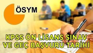 KPSS ÖN LİSANS GEÇ BAŞVURU 2026: KPSS Ön Lisans sınavı ne zaman KPSS Ön Lisans geç başvuruları hangi tarihlerde alınacak
