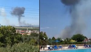 Son dakika... Yalovada F-16 düştü MSB: Pilot atlayarak kurtuldu
