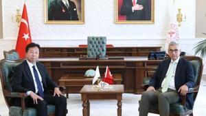 Bakan Memişoğlu, Japonya Temsilciler Meclisi Üyesi Masaki Ogushi ile görüşme gerçekleştirdi