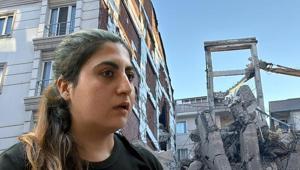 Bahçelievlerde korkulu dakikalar Yıkım sırasında faciadan dönüldü... Depremden beter sarsıldık