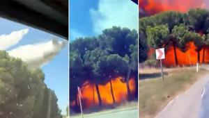 Yalovada kaza kırıma uğrayan F-16 ile ilgili yeni görüntüler ortaya çıktı