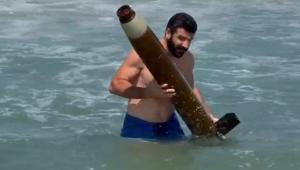 Sinop sahilinde bulundu Hemen ekiplere haber verildi