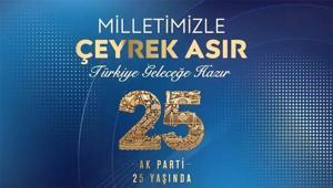 AK Parti, kuruluşunun 25’inci yılını kutluyor