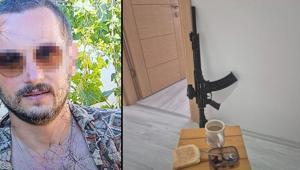 Çatalca’da uzun namlulu silah alarmı Kendini eve kilitleyip ateş açtı