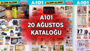 İNDİRİM A101 AKTÜEL KATALOG YENİ ÜRÜNLER: 20 Ağustosta satışta A101de bu hafta hangi ürünler indirime girecek A101 yeni katalog