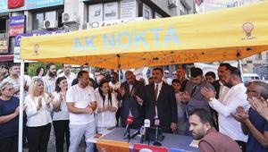İzmirde CHP ve diğer partilerden 500 kişi AK Partiye katıldı