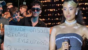 Hande Ünsal’a sahnede sürpriz evlilik teklifi Ünlü sanatçıdan ilginç cevap