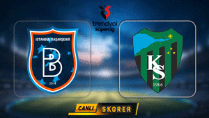 CANLI | Süper Ligde Başakşehir-Kocaelispor maçı
