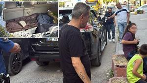 Trafik magandaları aracın camını taşla kırdı, eşi ve çocuklarının önünde babayı darbetti