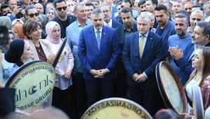 Bakanlar Çiftçi ve Bak, Diyarbakırda konuştu