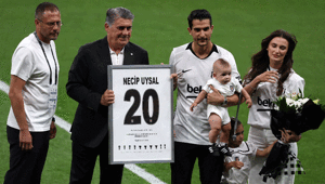 Beşiktaş’tan Necip Uysal’a veda Hepinizi çok seviyorum