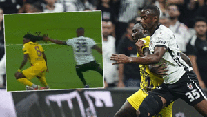Beşiktaşta Djalonun hareketi gündem oldu Kırmızı kart için gaddarlık gerekiyor