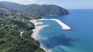 Karadeniz’in saklı güzelliği dronla görüntülendi Amasra’ya 8 kilometre uzaklıkta plaj