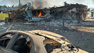 Rusyadan Ukraynaya bombardıman Can kaybı ve yaralılar var