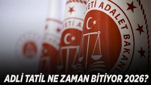 ADLİ TATİL NE ZAMAN BİTİYOR 2026 || Adli tatil ne zaman sona erecek, yeni adli yıl ne zaman başlayacak