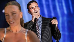 Harbiyede aşk kokusu Serenay Sarıkaya sevgilisi Mert Demiri yalnız bırakmadı