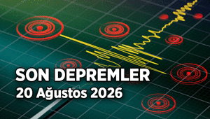 SON DAKİKA DEPREM HABERLERİ ✅ AFAD ve Kandilli Paylaşıyor: Deprem mi oldu İşte 20 Ağustos 2026 Bugünkü son depremlerin konumu ve büyüklüğü