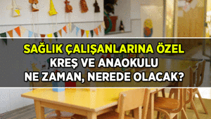 Sağlık çalışanlarına kreş ve anaokulu imkanı ne zaman 2026 Sağlık çalışanlarına özel kreş ve anaokulu nerede olacak