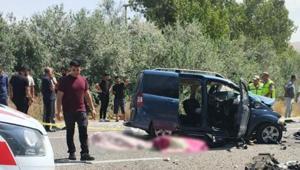 Van’da korkunç kaza İki araç kafa kafaya çarpıştı: 2 ölü, 9 yaralı