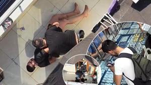 Kuyumcu kuryesi 2 milyonluk altınla kaçtı, drondan kaçamadı Yakalanma anı kamerada
