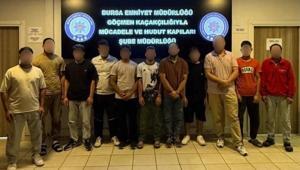 Bursa’da iş yerine kaçak göçmen operasyonu Kişi başı 30 bin TL karşılığında barındırıp kaçak çalıştırmışlar