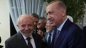 Cumhurbaşkanı Erdoğan, Brezilya Devlet Başkanı Lula da Silva ile telefonda görüştü