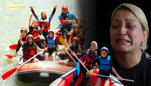 Rafting sırasında ölüm sonrası skandal teklif Çamaşır makinesi gibi suyun altında kayadan kayaya vurdu