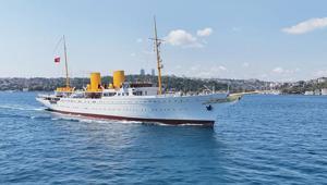Atatürk’ün Mirası TCG Savarona İstanbul Boğazında