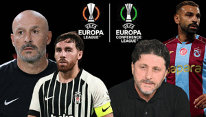 UEFA Avrupa ve Konferans Liginde kuralar çekildi Trabzonspor ve Beşiktaşın rakipleri belli oldu
