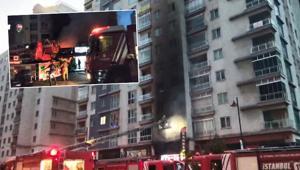 İstanbulda kafede yangın İş yeri küle döndü