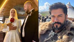 Burak Özçivit’in kız kardeşi evlendi Ünlü oyuncu düğüne katılmadı