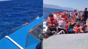 Girne açıklarındaki gemi faciasında dehşet anları Kapıları üzerimize kilitlediler