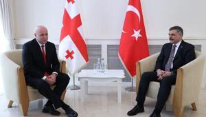 İçişleri Bakanı Çiftçi, Gürcü mevkidaşı Tamazaşvili ile görüştü Mutabakat zaptıyla beraber işbirliği daha da artacak