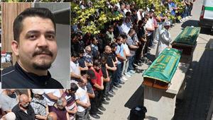 Denizlide kahreden olay Kazada ölen genç ile acı haberin ardından vefat eden babası toprağa verildi