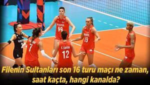 TÜRKİYE-AZERBAYCAN VOLEYBOL MAÇI CANLI: Filenin Sultanları son 16 turu maçı ne zaman, saat kaçta, hangi kanalda