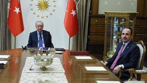 Cumhurbaşkanı Erdoğan, Konya Büyükşehir Belediye Başkanı Uğur İbrahim Altay’ı kabul etti
