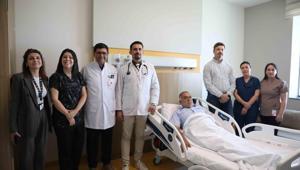 Açık kalp ameliyatı geçirmişti Kalbindeki delik Türkiye’de ilk kez uygulanan yöntemle kapatıldı