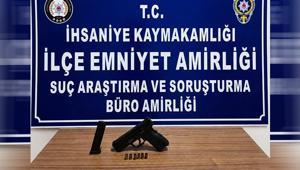 Afyonkarahisarda düğünde havaya ateş açmıştı O zanlı tutuklandı