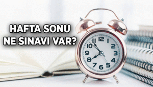 Hafta sonu sınav var mı, ne sınavı var 5 Eylül Cumartesi, 6 Eylül 2026 Pazar hangi sınavlar, saat kaçta, uygulanacak