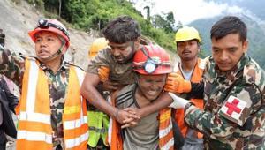 Nepalde sel felaketinden günler sonra gelen mucize Ses duyuldu
