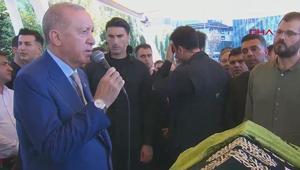 Cumhurbaşkanı Erdoğan, AK Parti Şanlıurfa Milletvekili Abdulkadir Emin Önen’in kızının cenaze töreninde
