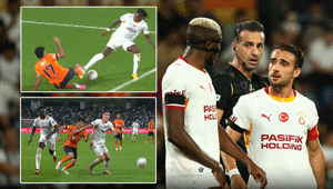 Başakşehir-Galatasaray maçının tartışmalı pozisyonlarını eski hakemler yorumladı Penaltı için yeterli değil