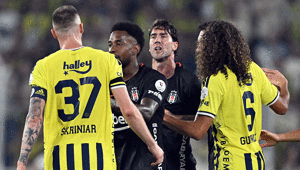 Fenerbahçe - Beşiktaş derbisinde ortalık karıştı Vlahovic ve Skriniar arasında gerginlik