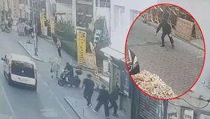 İstanbulda avukata restoranda silahlı saldırı Olay anına ait görüntüler ortaya çıktı