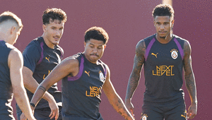Galatasaray, Sporting Lizbon maçı hazırlıklarını sürdürdü