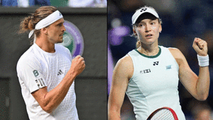 ABD Açıkta Zverev ve Rybakina adını çeyrek finale yazdırdı