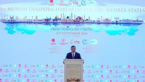 Cevdet Yılmazdan Diaspora Forumunda net duruş: Türkiye hiçbir zaman antisemitik olmamıştır